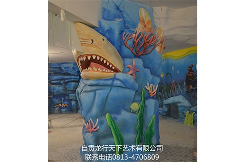 乳山一水云天主题场馆-海底探险展品